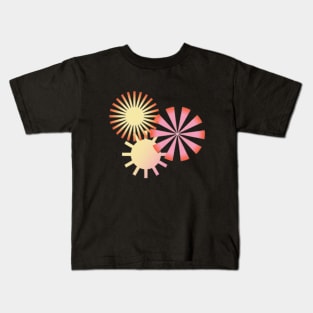 Colorful Geometric Shape Art Desgin Kids T-Shirt